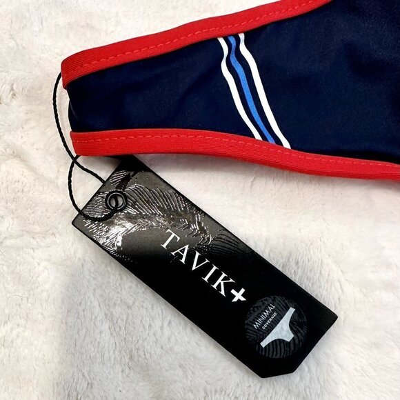 NWT Tavik Kendra Swim Bottom Evening Blue Stripe - Large - Picture 5 of 12